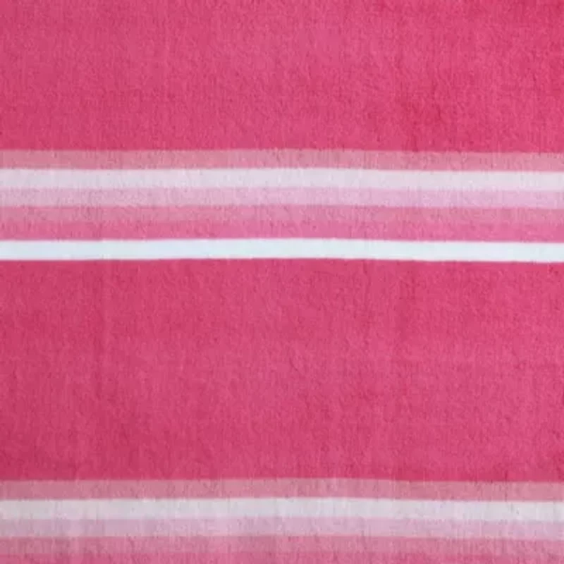 Saddle Stripe Microfiber Throw Blanket
