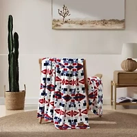 Nolan Microfiber Throw Blanket