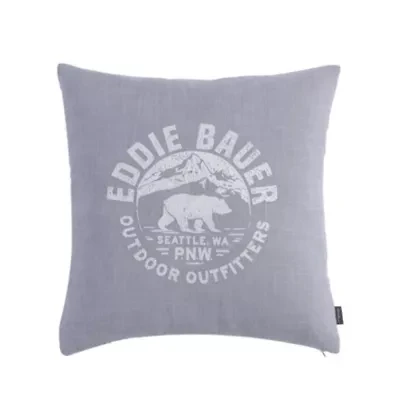 Bear Outdoor Outfitters Polyester Square Pillow Cover