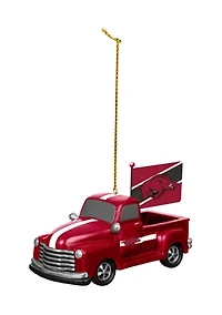 NCAA Arkansas Razorbacks Rally Truck Ornament