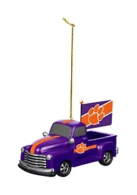 NCAA Clemson Tigers Rally Truck Ornament