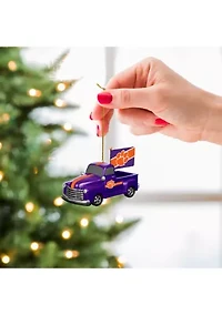 NCAA Clemson Tigers Rally Truck Ornament