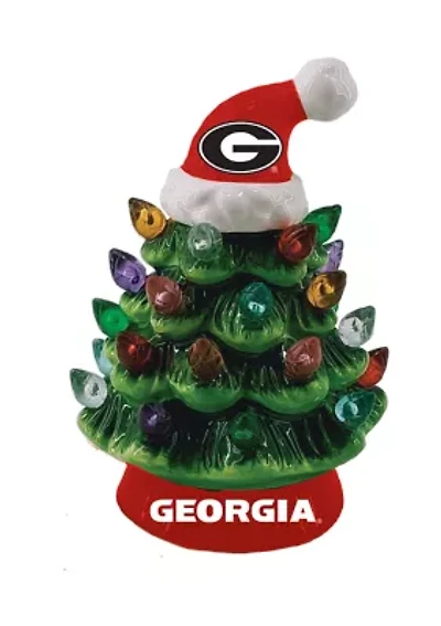 NCAA Georgia Bulldogs Mini Light Up Christmas Tree
