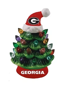 NCAA Georgia Bulldogs Mini Light Up Christmas Tree