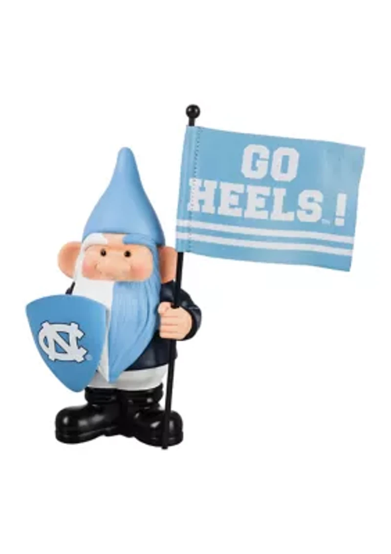 NCAA UNC Chapel Hill Tar Heels Flag Holder Gnome