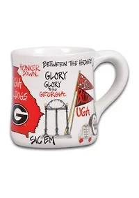 NCAA Georgia Bulldogs Ceramic Mug