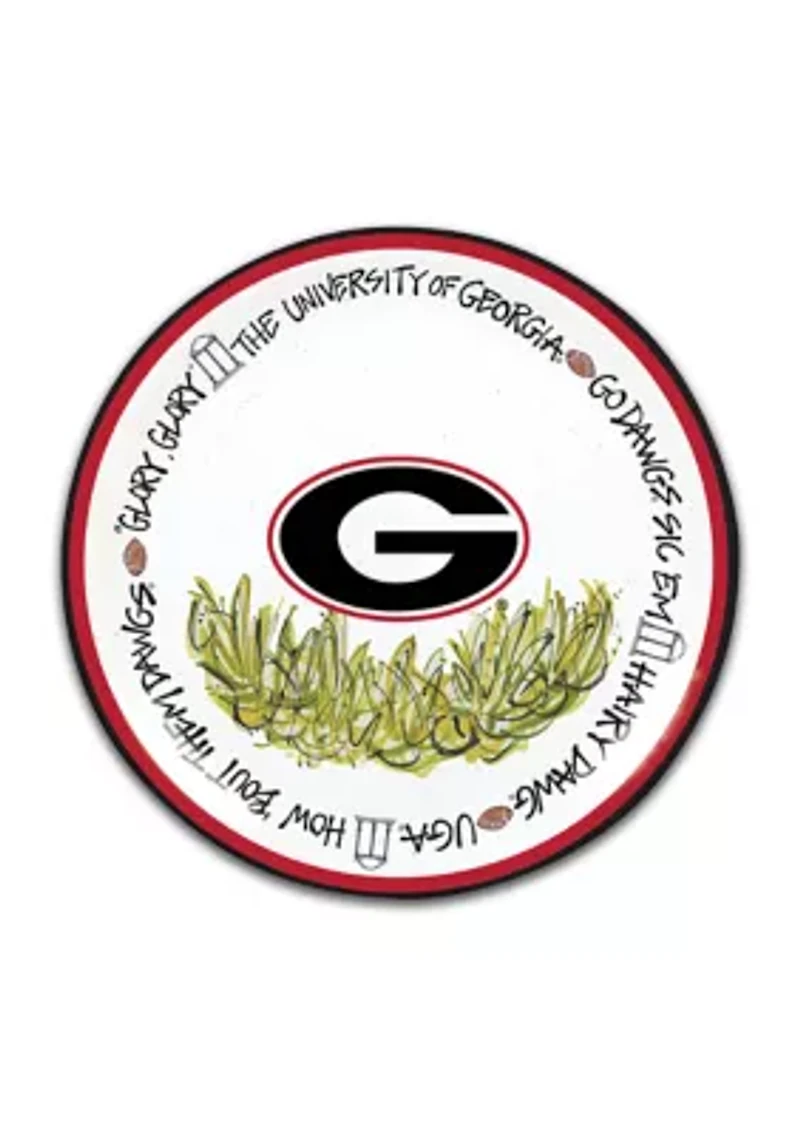 NCAA Georgia Bulldogs Plate Set
