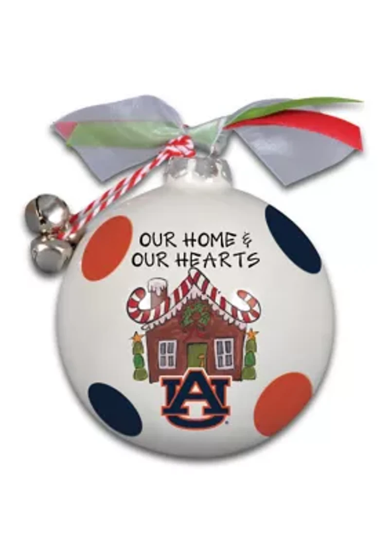 NCAA Auburn Tigers Ceramic Ball Ornament