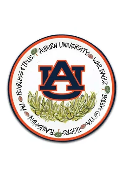 NCAA Auburn Tigers Melamine Plate Set