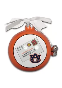 NCAA Auburn Tigers Ceramic Ball Ornament
