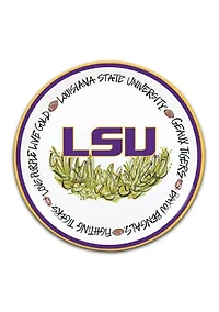 NCAA LSU Tigers Melamine Plate Set