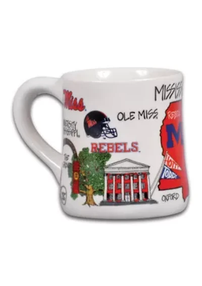 NCAA Ole Miss Rebels Icon Mug 