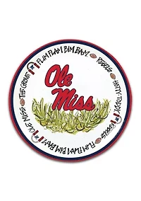 NCAA Ole Miss Rebels Melamine Plate Set