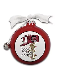 NCAA South Carolina Gamecocks Ceramic Ball Ornament