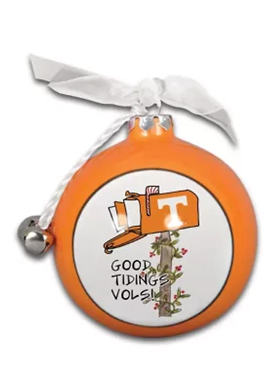 NCAA Tennessee Volunteers Ceramic Ball Ornament