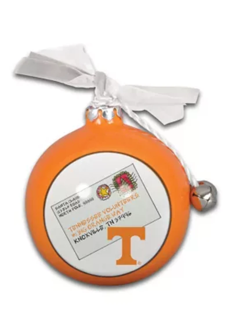 NCAA Tennessee Volunteers Ceramic Ball Ornament