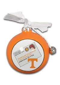 NCAA Tennessee Volunteers Ceramic Ball Ornament