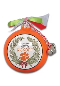 NCAA Clemson Tigers Ceramic Ball Ornament