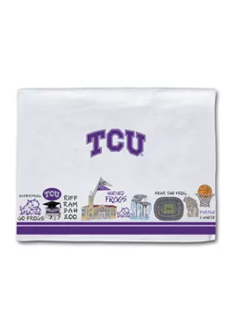 NCAA TCU Horned Frogs Icon Towel 
