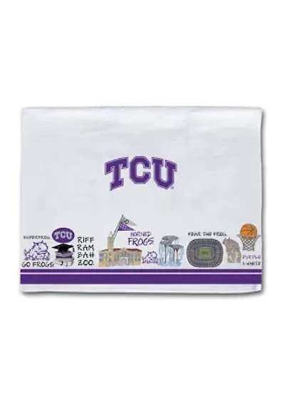 NCAA TCU Horned Frogs Icon Towel 