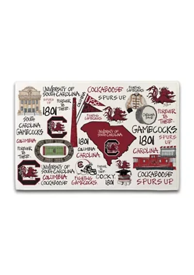 NCAA South Carolina Gamecocks Drying Mat
