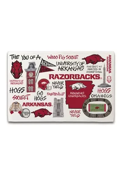 NCAA Arkansas Razorbacks Drying Mat