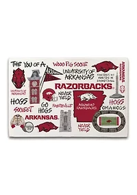 NCAA Arkansas Razorbacks Drying Mat