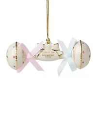 2025 Baby's First Christmas Rattle Ornament