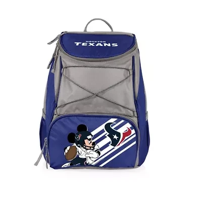 Disney NFL Cobrand Mickey Mouse & Houston Texans PTX Backpack Cooler