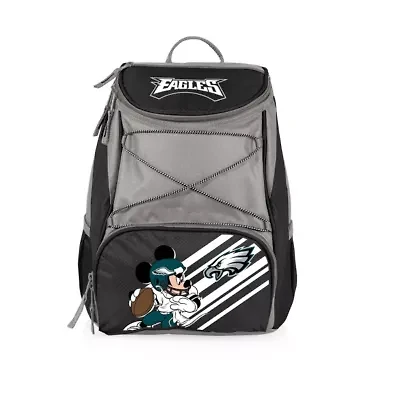 Disney NFL Cobrand Mickey Mouse & Philadelphia Eagles PTX Insulated Soft Cooler Backpack