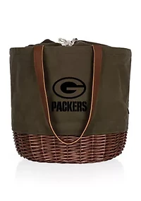 NFL Green Bay Packers Coronado Canvas and Willow Basket Tote