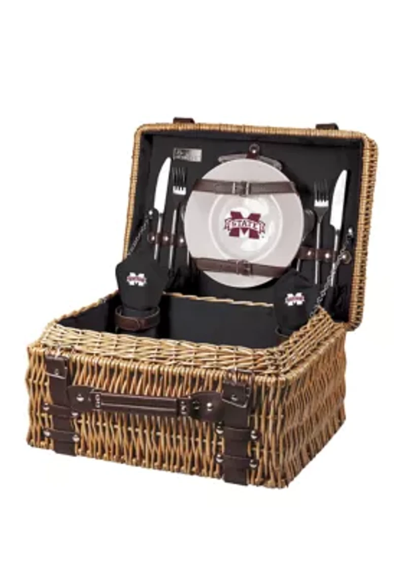 NCAA Mississippi State Bulldogs Champion Picnic Basket