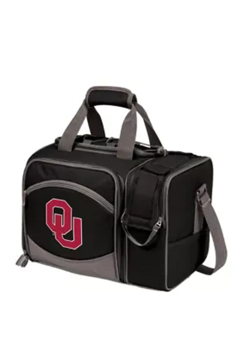 NCAA Oklahoma Sooners Malibu Picnic Basket Cooler