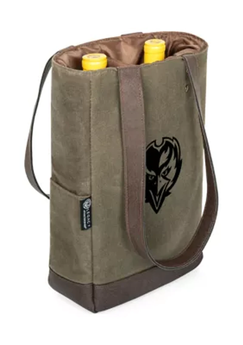 NFL Baltimore Ravens 2 Bottle Insulated Wine Cooler Bag