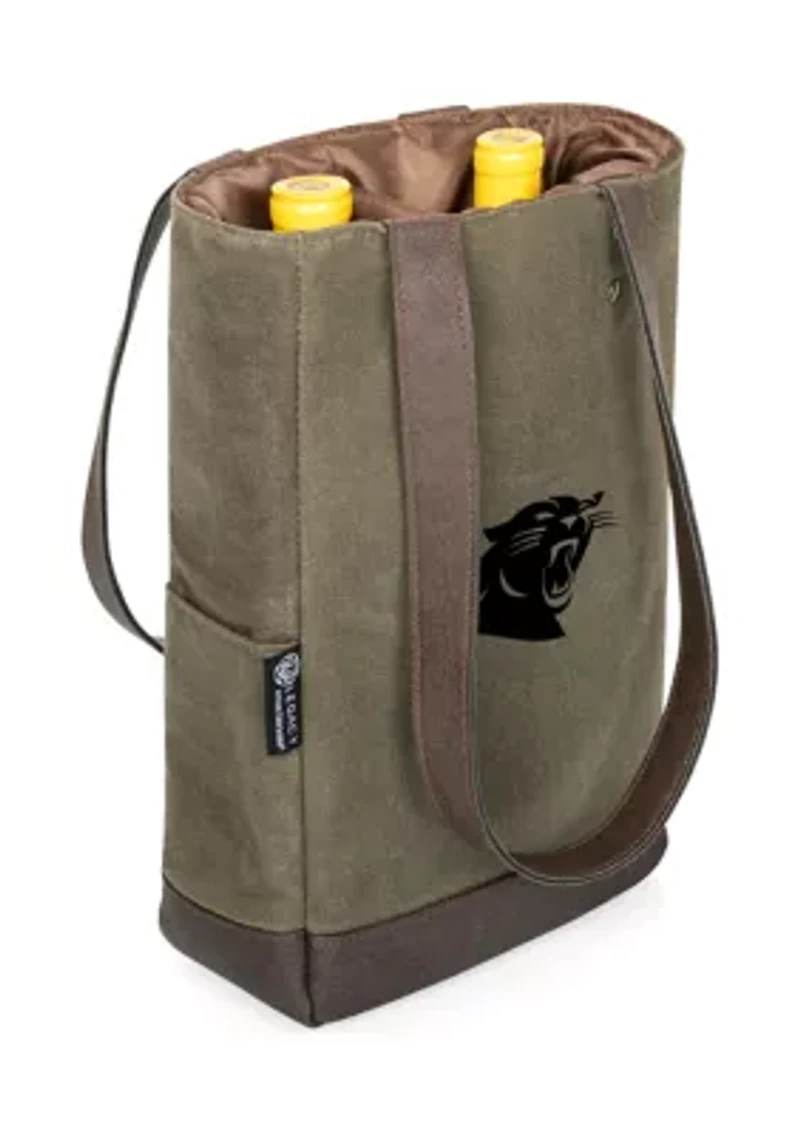 NFL Carolina Panthers 2 Bottle Insulated Wine Cooler Bag