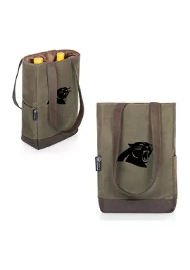 NFL Carolina Panthers 2 Bottle Insulated Wine Cooler Bag