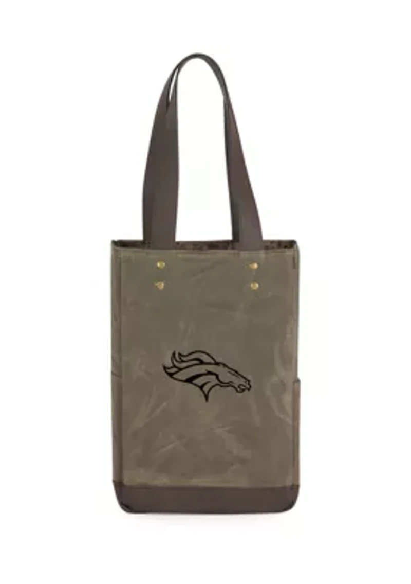 NFL Denver Broncos 2 Bottle Insulated Wine Cooler Bag