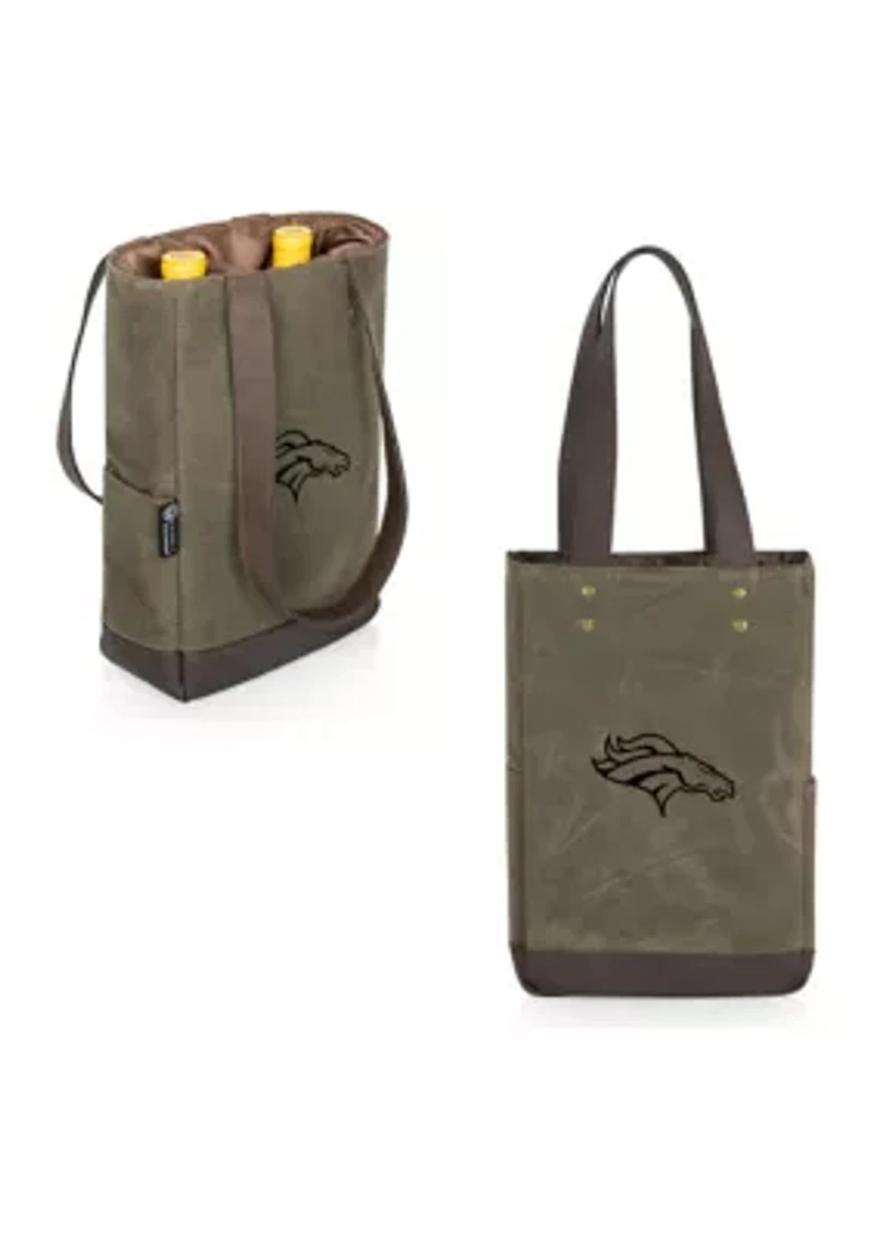 NFL Denver Broncos 2 Bottle Insulated Wine Cooler Bag