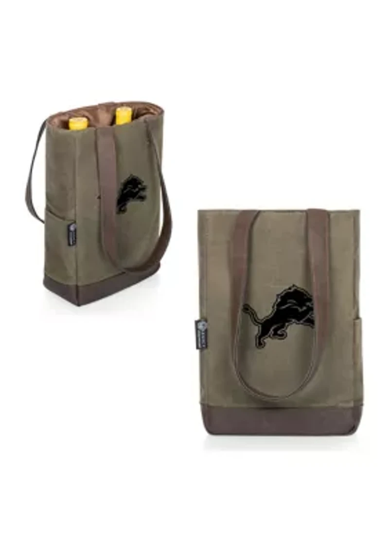NFL Detroit Lions 2 Bottle Insulated Wine Cooler Bag