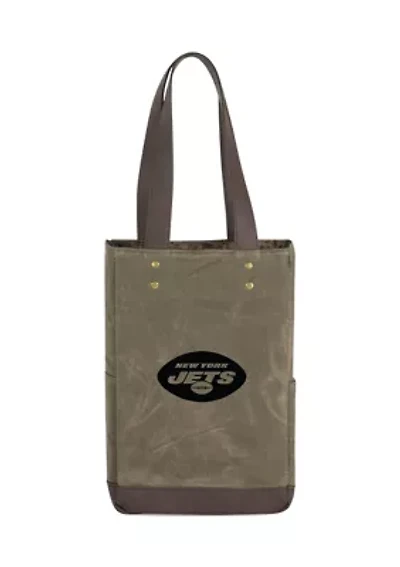NFL New York Jets 2 Bottle Insulated Wine Cooler Bag