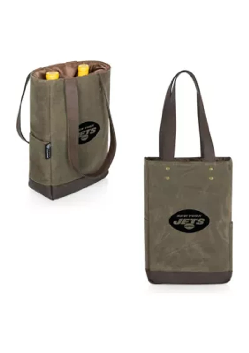 NFL New York Jets 2 Bottle Insulated Wine Cooler Bag