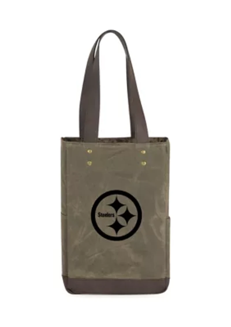 NFL Pittsburgh Steelers 2 Bottle Insulated Wine Cooler Bag