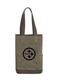 NFL Pittsburgh Steelers 2 Bottle Insulated Wine Cooler Bag