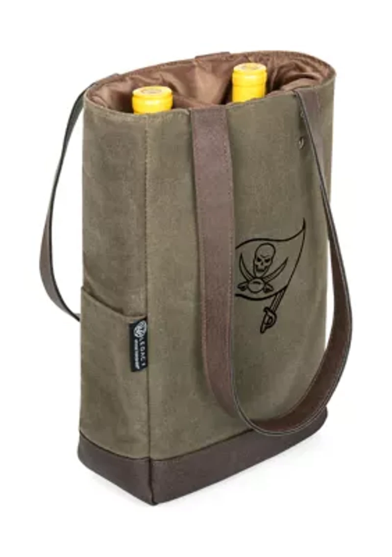 NFL Tampa Bay Buccaneers 2 Bottle Insulated Wine Cooler Bag