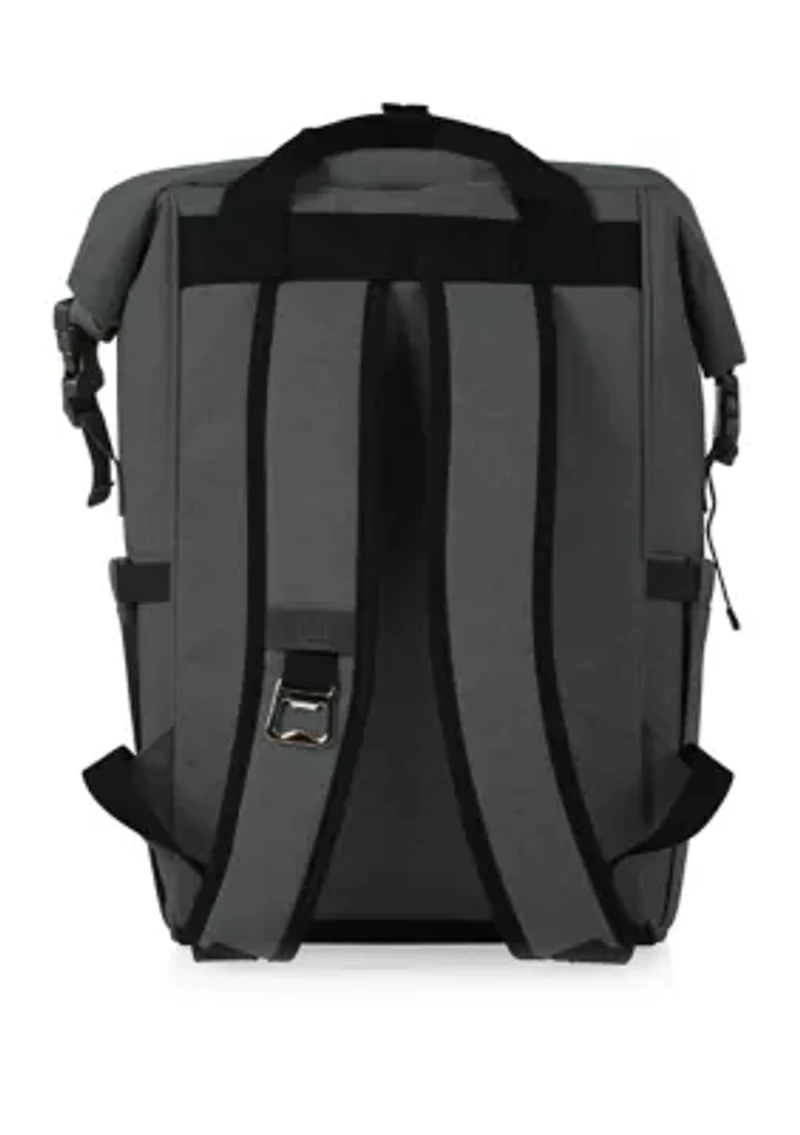 NHL Calgary Flames On The Go Roll-Top Cooler Backpack