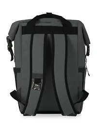 NHL Calgary Flames On The Go Roll-Top Cooler Backpack