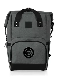 MLB Chicago Cubs On The Go Roll-Top Cooler Backpack