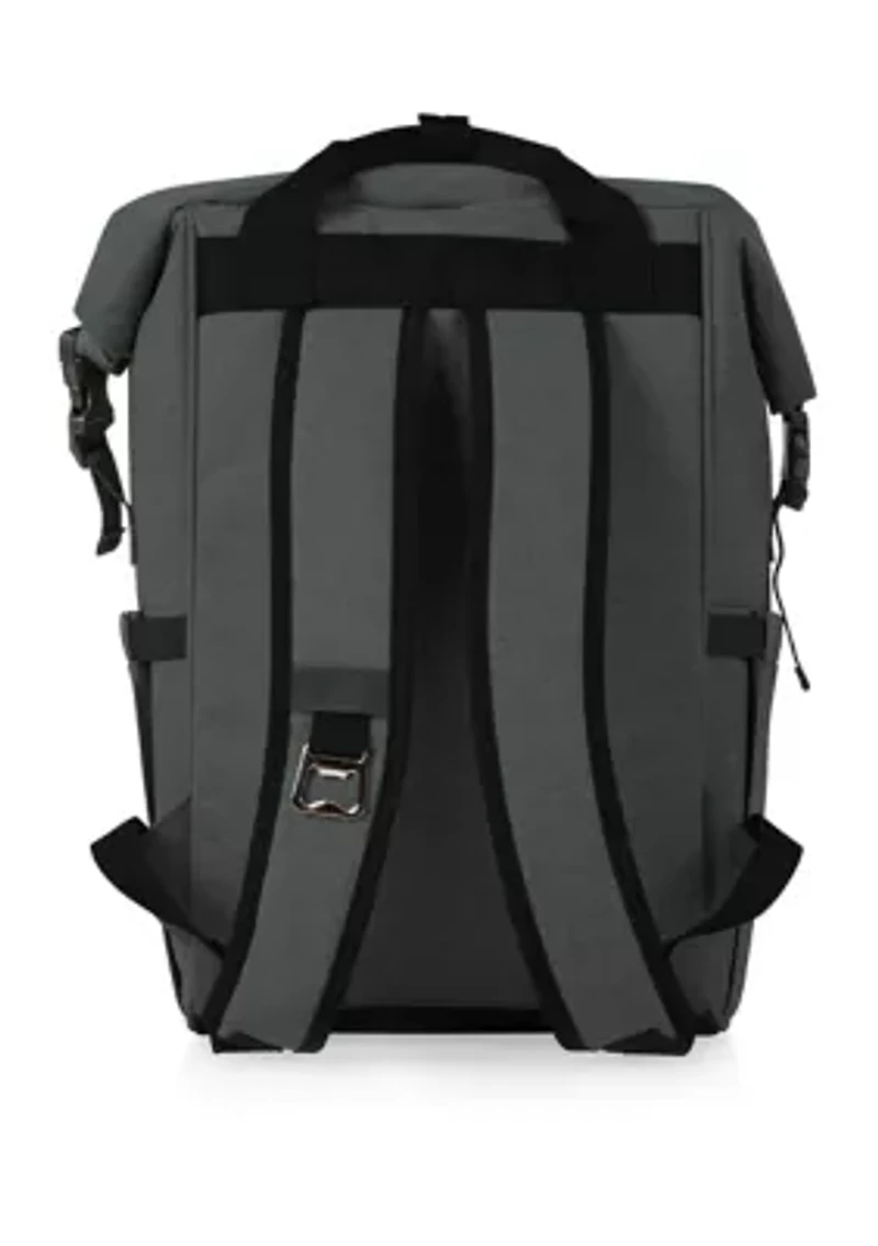 NHL Carolina Hurricanes On The Go Roll-Top Cooler Backpack