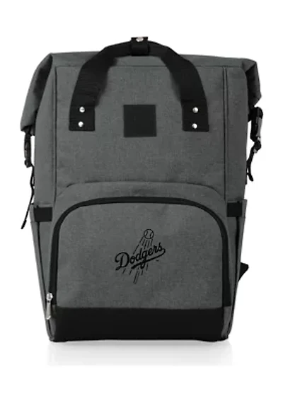 MLB Los Angeles Dodgers On The Go Roll-Top Cooler Backpack
