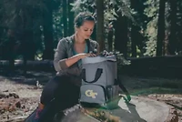 NCAA Georgia Tech Yellow Jackets On The Go Roll Top Cooler Backpack